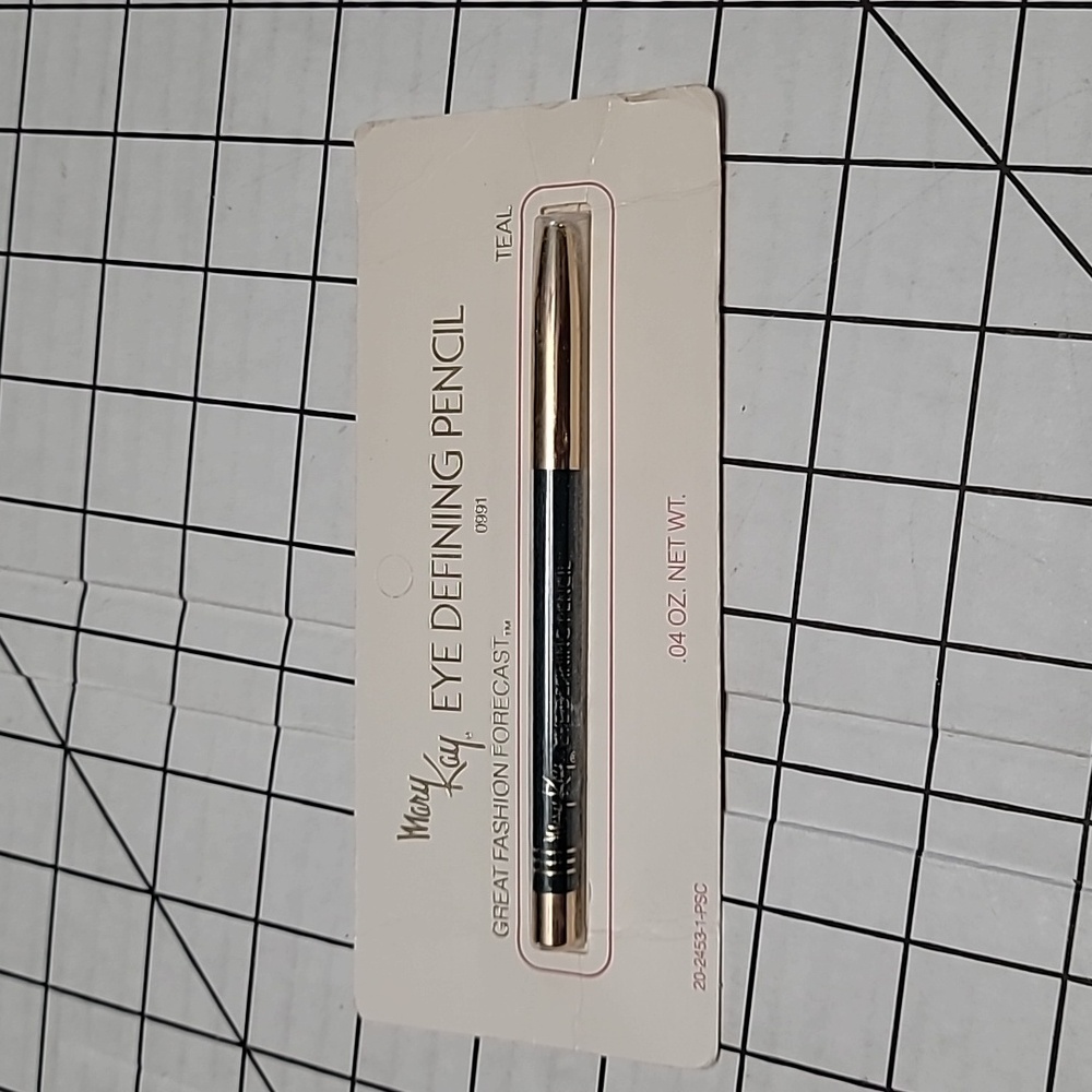 Mary Kay Eye Defining Pencil Vintage NIP Old Stock 0991 Teal  .04 oz - Picture 2 of 7